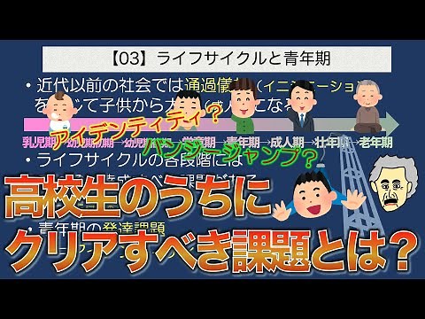 公共の授業【03】ライフサイクルと青年期