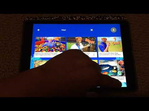 Unblocking blocked video/channel on youtube kids after accidentally blocking it on your Ipad