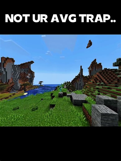 Minecraft Trap 💀 #minecraft #shorts