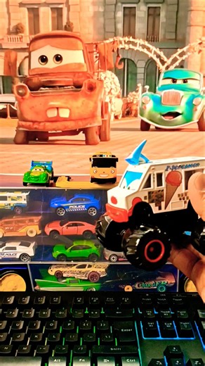 Display Disney Car I-Screamer #trend #automobile #toys #viral #shorts #fidget #disneycars