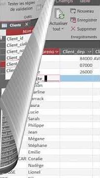 Contrôler la saisie d'un code postal #AstucesAccess #FormationAccess #ApprendreAccess