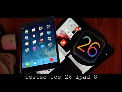 Ipad 8 con iOS 26
