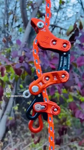 🔥 Limited Edition Rope Runner Vertec (Orange) | Notch SRS Climbing Device Spotlight #arboristgear