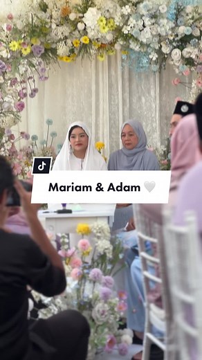 Beautiful Mariam ❤️ #malayweddingdecor #malayweddingguide