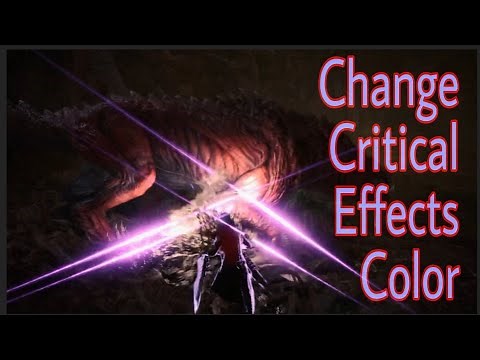 MHW Mod Tutorial: Change Critical Effects Color