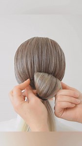 72K views · 720 reactions | Amazing braid bun for party #hairstyle #ponytail #hairstyles #peinados #acconciature #coiffure #braids | Braids for my hair | Facebook