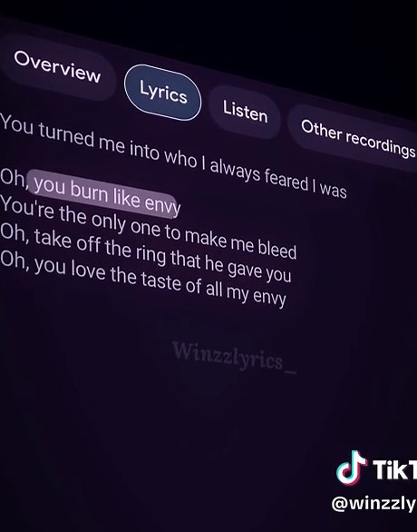envy🥀🎧#lyrics #music #winzzlyrics #foryou #fyp