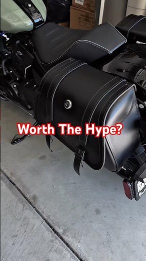 Installing Viking Saddlebags on My Indian Sport Scout Worth It? #indianmotorcycle #motorcycleshorts