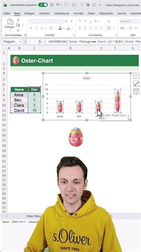 Ostereier in Excel