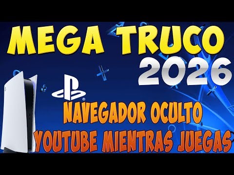 MEGA TRICK on PS5: How to use the hidden browser in 2026 and watch YouTube while playing