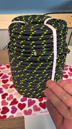 Durable Braided Polyester Rope for Outdoor Adventures