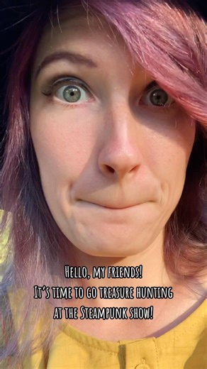 Treasure hunting at the steampunk show. ⚙️ #Oddities #Curiosities