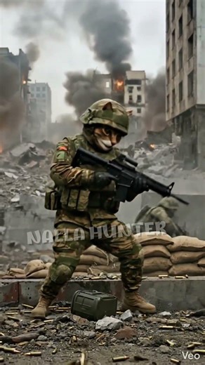 Frontline Desi Cat Soldier | When Kitty Joins The Special Forces Mission Today