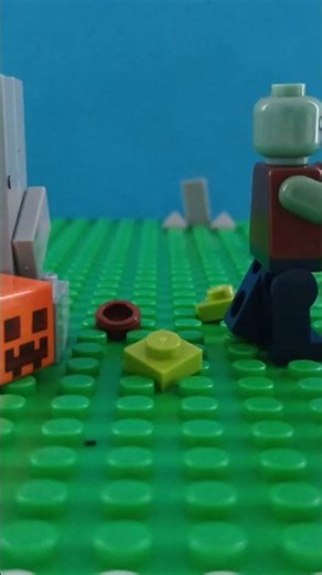 Lego Plants vs zombies The zombie rises 🎃🧟‍♂️