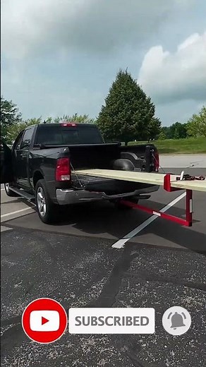 How to Haul 16-Foot Lumber in a Short Bed Truck – Bed Extender in Action!