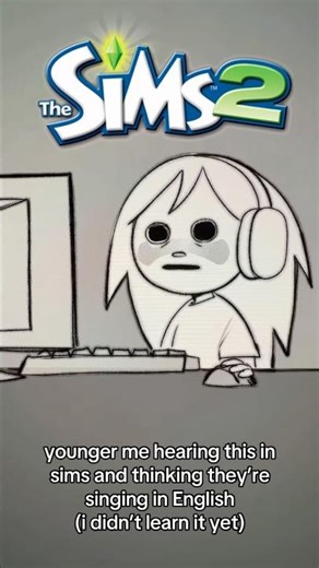 Simlish sounds like English #sims