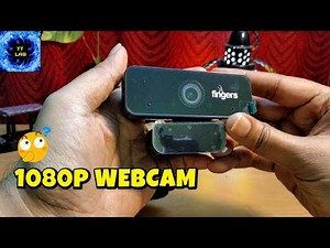 Fingers Webcam 1080P Hi-Res First Impression | Best Budget Full Hd Webcam | How to mount Webcam |