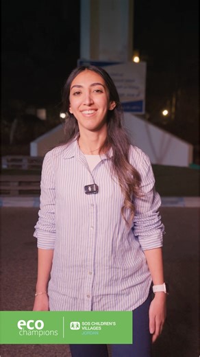 SOS Children's Villages Jordan on Instagram‎: ""حين نزرع الوعي في قلوب الأطفال، نزرع الأمل في مستقبل الأرض." 🌱 في بلد يُعاني من شحّ المياه، ابتكرت زينة مبادرتها "Eco Flow Jo" أداة بسيطة وفعّالة تُعرّف الأطفال على قيمة الماء وأهمية الحفاظ عليه. 💧 فكل طفل يتعلّم أن الماء ثمين، يحمل معه بذرة التغيير للمستقبل. 🌍 Zeina says: “When we plant awareness in children’s hearts, we plant hope for the planet’s future.” 🌱 In a country facing water scarcity, Zeina created her initiative “Eco Flow Jo”, a sim
