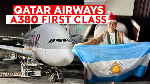 Qatar Airways A380 First Class Flight - World Cup Fever