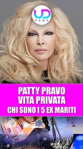 La vera storia d'amore di Patty Pravo: matrimoni, scandali e libertà assoluta Scopri i retroscena mai raccontati dei suoi legami più intensi. #PattyPravo #amorelibero #iconeitaliane #musicaitaliana #celebrità #storievere #donneforti #scandaliVIP #matrimoniVIP #libertà | UD News