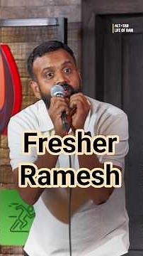 அடேய் Fresher ரமேஷ் 😅😂 #ramkumarcomic #standupcomedy #standup #itjokes