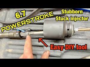 6.7 powerstroke DIY injector puller