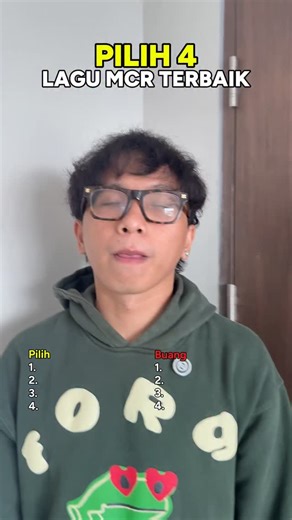 Andreas Prasetya Putra on Instagram: "kalian pasti setuju sama 4 lagu MCR pilihan gua 😼 | Pilih 4 Lagu MCR Terbaik"