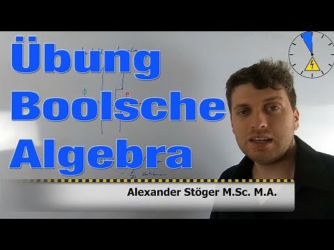 Übung Boolsche Algebra - Terme vereinfachen - Digitaltechnik - Elektrotechnik in 5 Minuten #ET5M