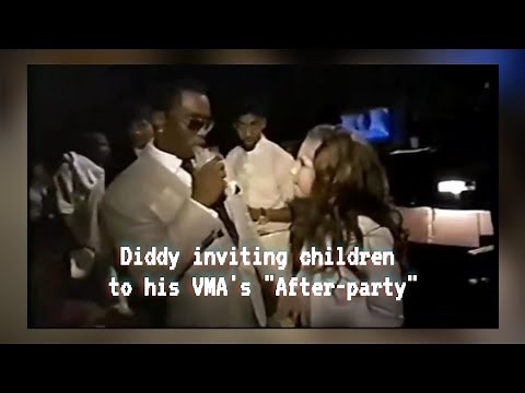 Diddy invites 13yo Daveigh Chase to his 2003 VMA's "Afterparty" w/ Ashton Kutcher & Danny Masterson