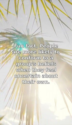 Why We Conform When Unsure