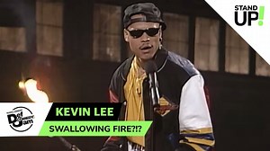 In this classic Def Comedy Jam clip, Kevin Lee busts out the props. If eating an apple while juggling a bowling ball and a machete doesn’t impress you, we don’t know what to tell you. #lolstandup #wegotjokes | LOL Stand-Up