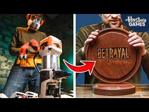 Craftsman's journey to Create a Golden Wooden Coin from scratch!