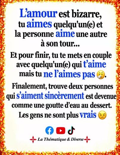 L'Amour N'est Plus Sincère : Pourquoi les Gens Ne Sont Plus Vrais ?