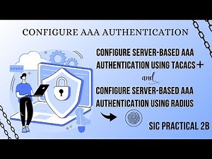 How To Configure Server-Based AAA Authentication Using Tacacs+ and Radius in Cisco Packet Tracer 🔐✅