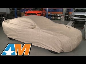 Mustang Covercraft Deluxe Custom-Fit Car Cover - 50th Anniversary Logo (10-14 GT, V6; 10-12 GT500)