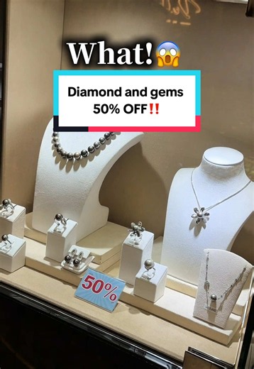 Diamond and Gems 50% Off Promotion at Poh Kong
