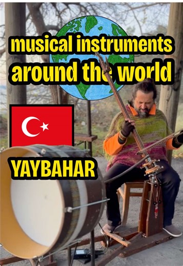 YAYBAHAR 🇹🇷 The Yaybahar is an acoustic instrument invented by Turkish musician, sound designer and researcher Görkem Sen, presented in 2014. It is a hybrid between a spring-based instrument, idiophone and