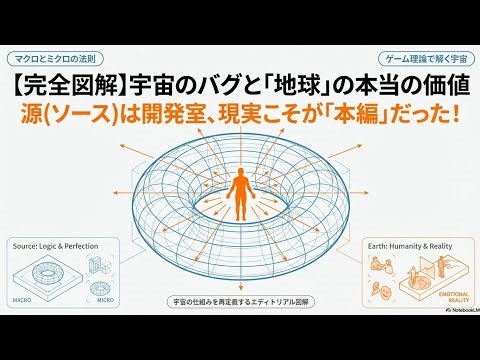 地上は仮想現実？本物とは？宇宙の構造とは？