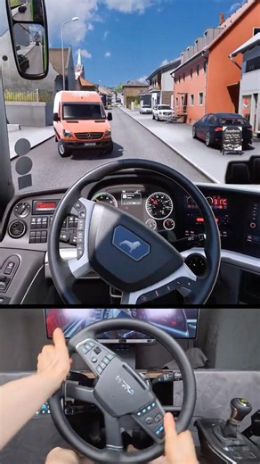 DUMBEST DRIVER EVER in ETS2! 😡 #shorts #ets2 #eurotrucksimulator2