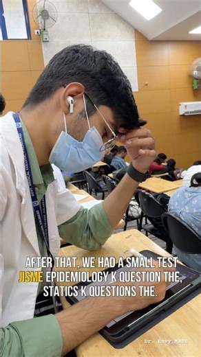 MBBS 3rd yr PSM End Posting Exam Preparation. #medstudentvlog #medstudent #studymotivation