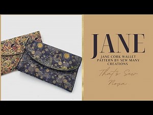 Jane Cork Wallet Pattern tutorial