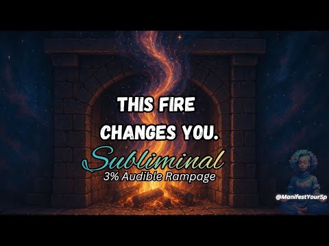 Relaxing Fireplace Subliminal Instantly Shift Into Love and Abundance While You Watch