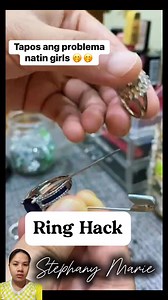 12K views · 43 reactions | Ring hack #ring #RingHack #hack #tipsandtricks #Tips | Stephany Marie | Facebook