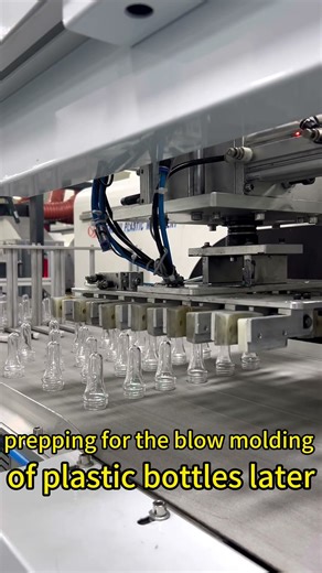 Fully Automatic Preform Production – Prepping for Blow Molding!! #factoryproducts #plasticbottle