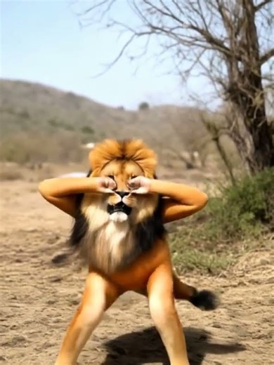 *"Lion Starts Dancing in Front of Crowd – What Happens Next Will Shock You!"* 🙀😬