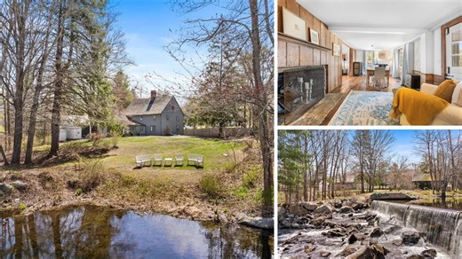 300-Year-Old Home With Its Original Hardwood Floors Lists for $800K in One of Connecticut's Most Idyllic Villages