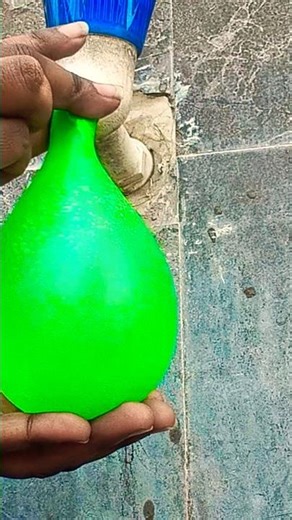 Water Balloon Slow Motion Pop 🤯 #shorts