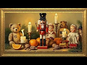 Frame TV Art 4K Christmas – Vintage Christmas Frame Tv Art | Winter Frame Tv - ThanksGiving Day