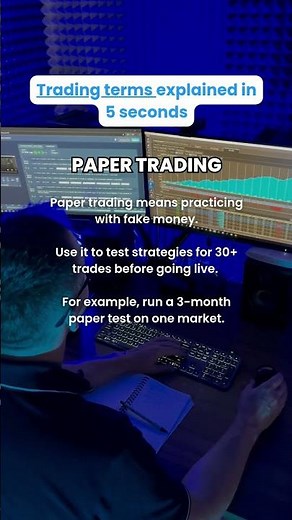 Start with Paper Trading