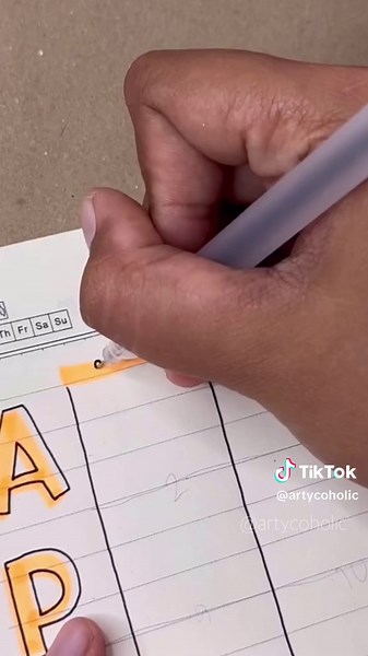 Creative Calendar Design Ideas: Calligraphy, Journaling, and Bullet Journaling Tutorial